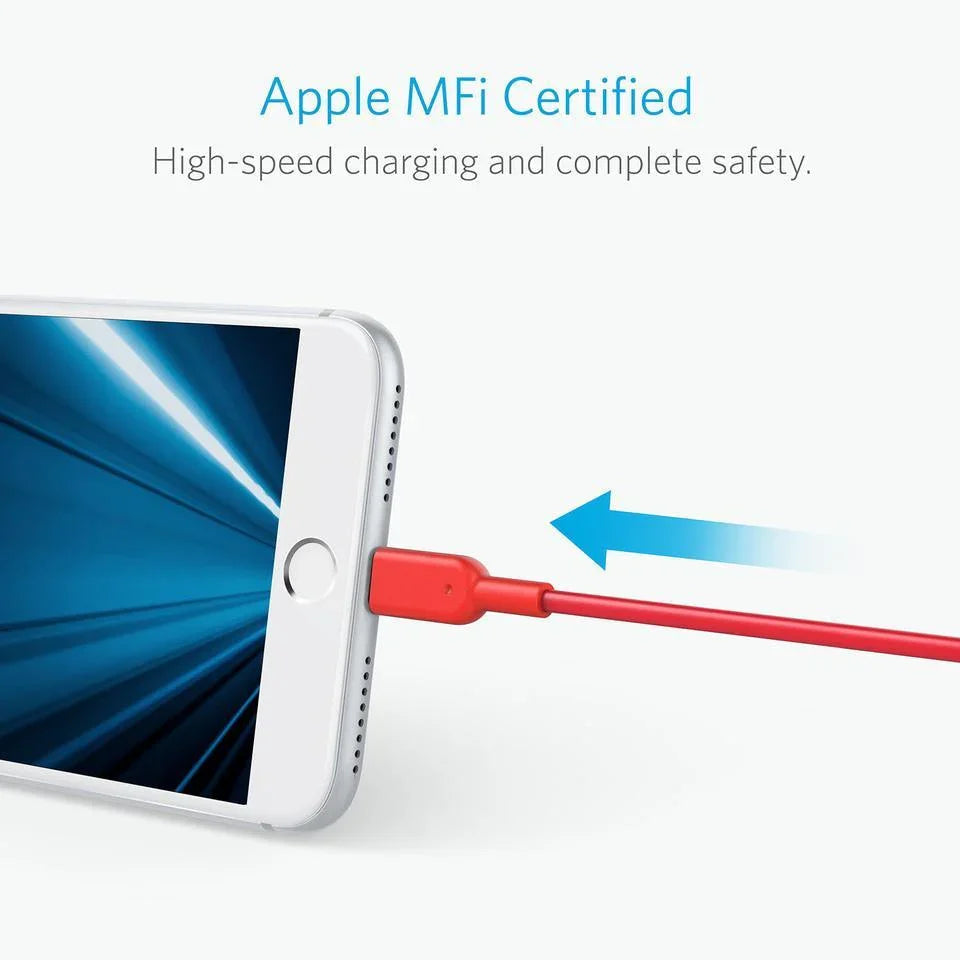 Anker PowerLine II Lightning (180cm/6ft) C89 - Anker Kuwait