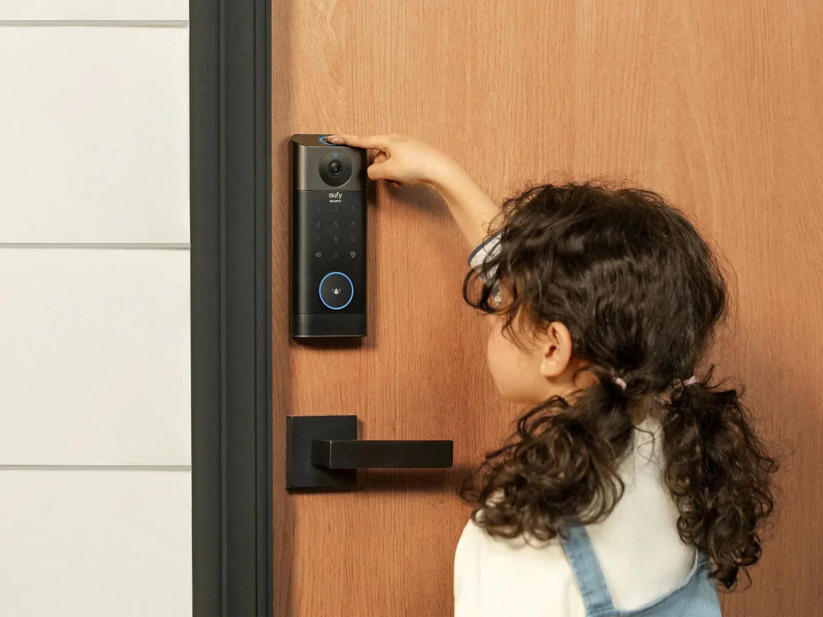 Eufy Video Smart Lock FingerPrint & Wi-Fi -Black - Anker Kuwait