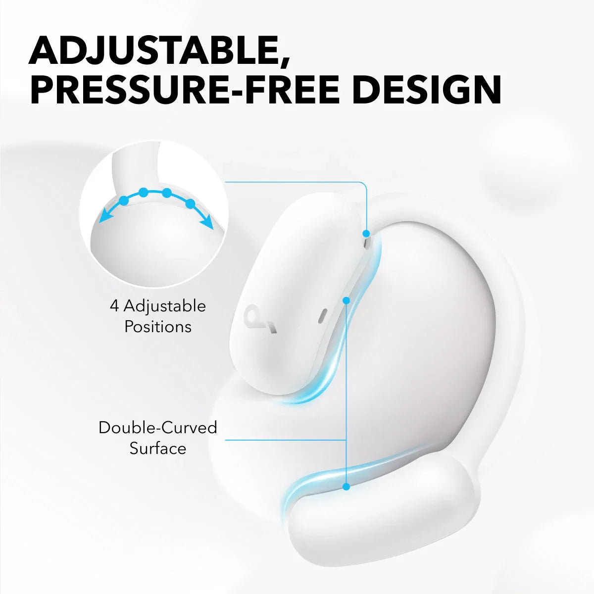 soundcore AeroFit 2 - أبيض