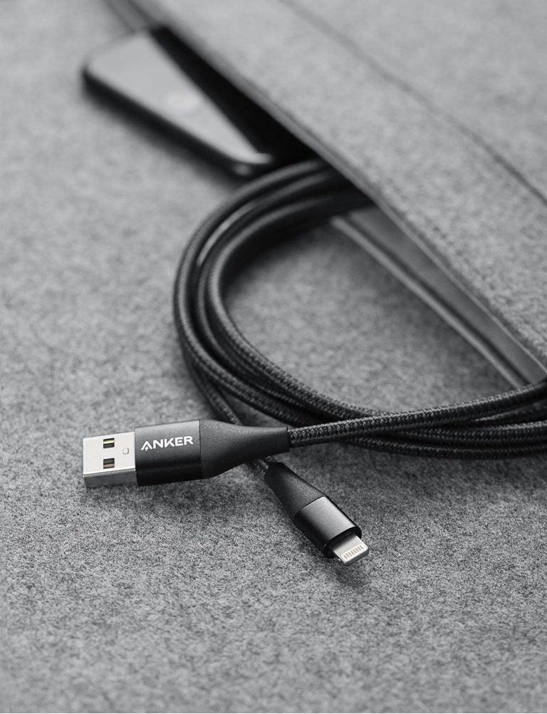Anker PowerLine+ II Lightning C89 -Black - Anker Kuwait