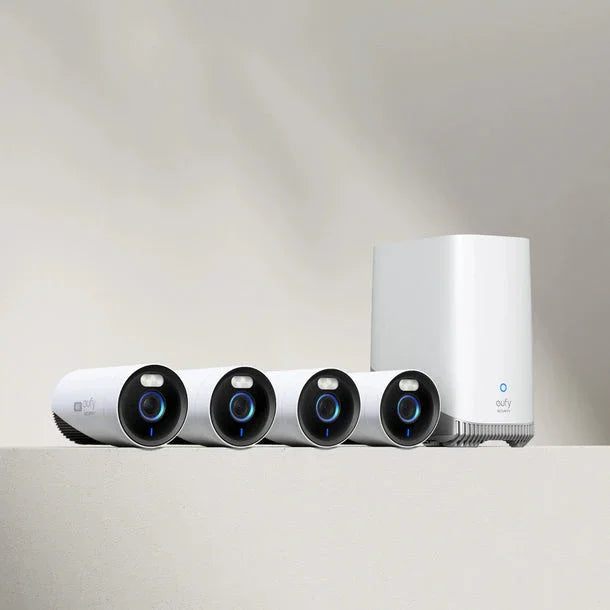 EufyCam E330 4K احترافية - أبيض