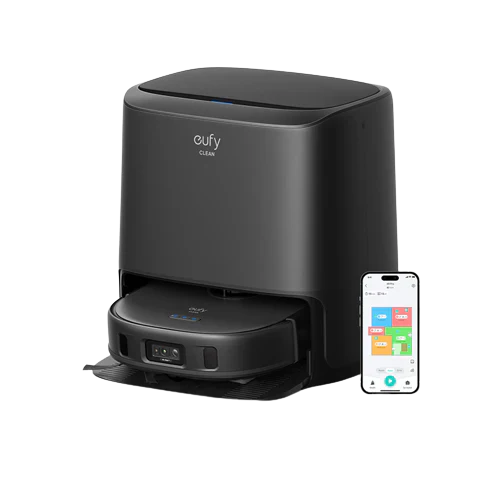 Eufy Clean X9 Pro مع محطة التنظيف الذاتي - أسود