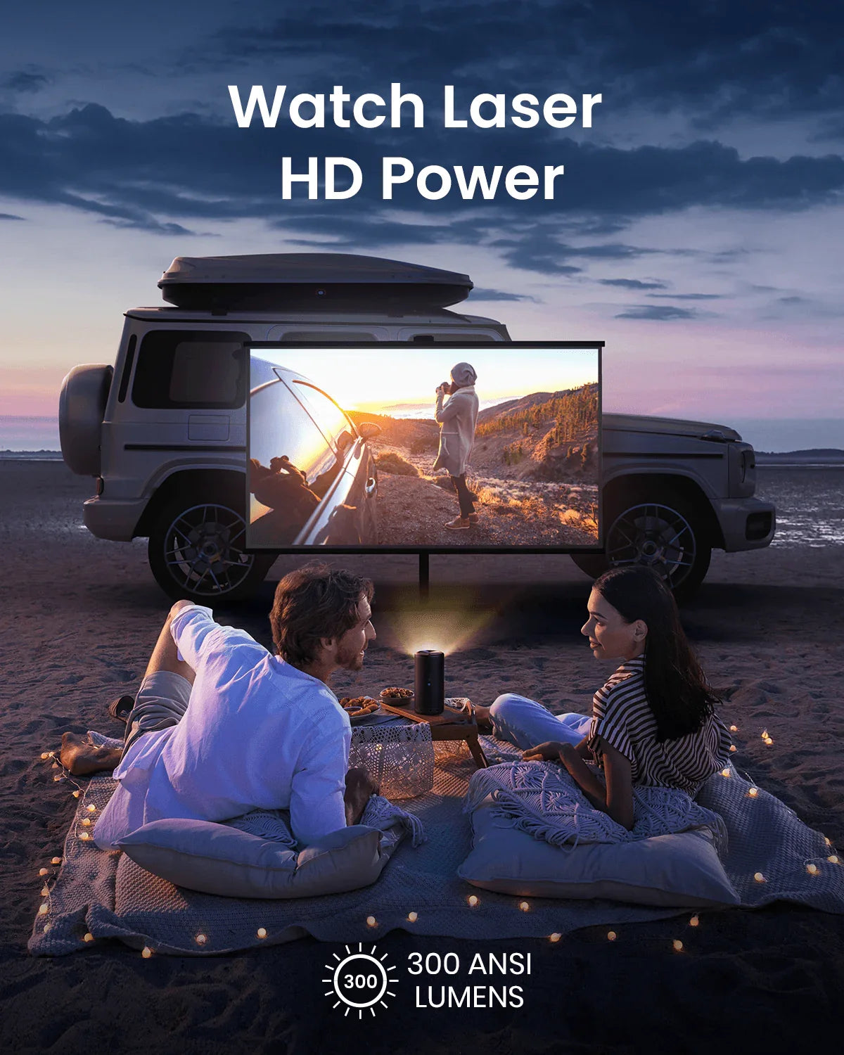 Nebula Capsule 3 Laser - Black - Anker Kuwait