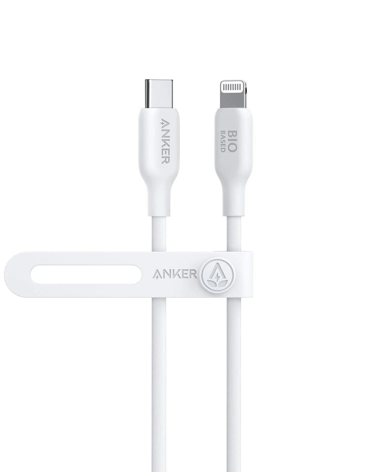 Anker PowerLine 542 USB-C to Lightning (Bio-Based) (1.8m/6ft) -White - Anker Kuwait
