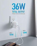Anker PowerPort III Duo 36W -White - Anker Kuwait