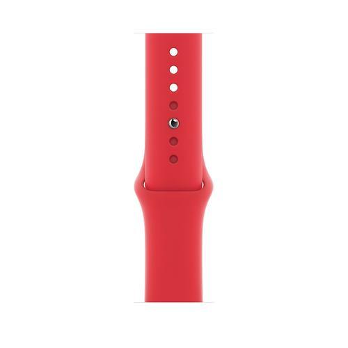 Apple Watch Series 6 GPS, 40mm Aluminum Case with (PRODUCT) RED Sport Band - the1kw