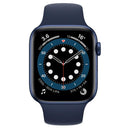 Apple Watch Series 6 GPS + Cellular 44mm Blue Aluminium Case with Deep Navy Sport Band - the1kw