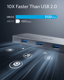 Anker Premium 7-in-1 USB-C Hub -Gray - Anker Kuwait