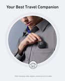 Anker MagGo Wireless Charging Station (3-in-1, Foldable Pad) with Adapter and Cable -Black