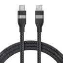 Anker USB-C to USB-C Cable 240W (Upcycled-Braided) (1.8m/6ft) -Black