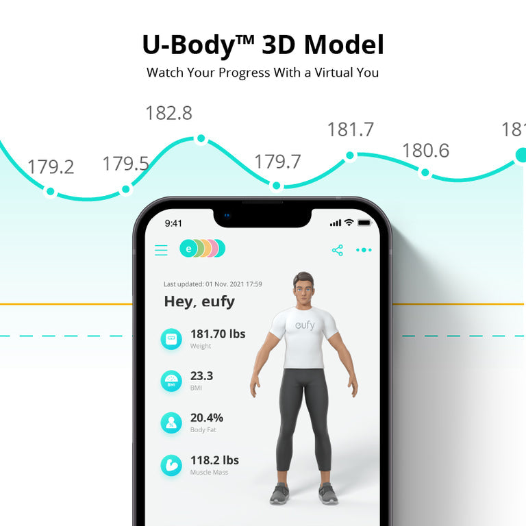 Eufy Smart Scale P2 Pro - Black