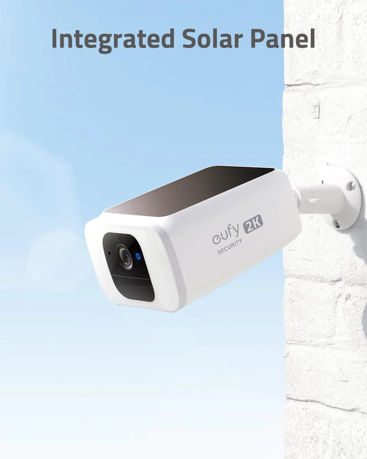 Eufy Spotlight SoloCam S40 Solar 2K Wi-Fi -White - Anker Kuwait