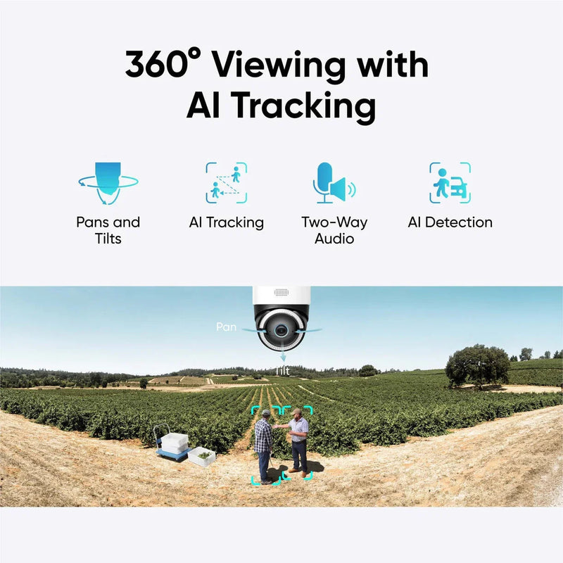 Eufy 4G LTE S330 4K Cam -White