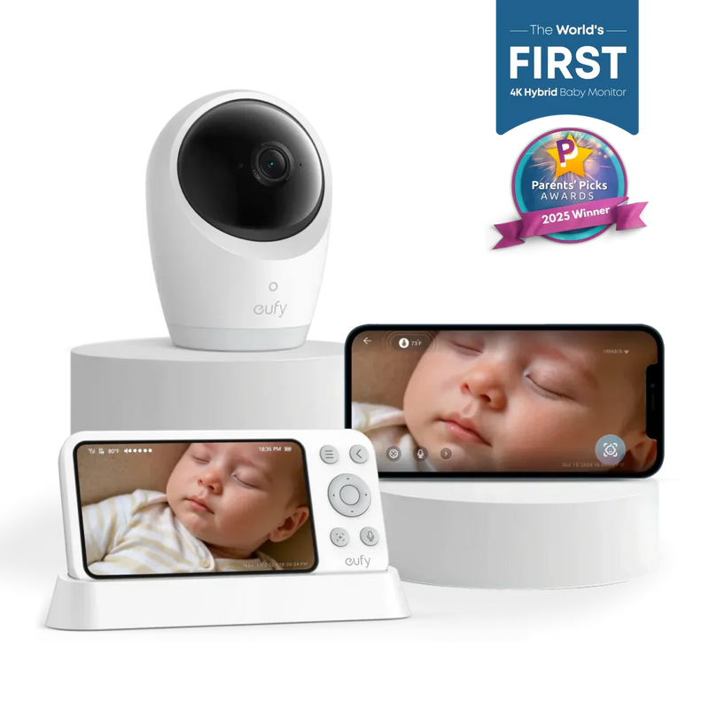 Eufy Wifi Baby Monitor E21 4K - White