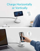 Anker PowerWave Magnetic 2-in-1 Stand Lite - White - Anker Kuwait