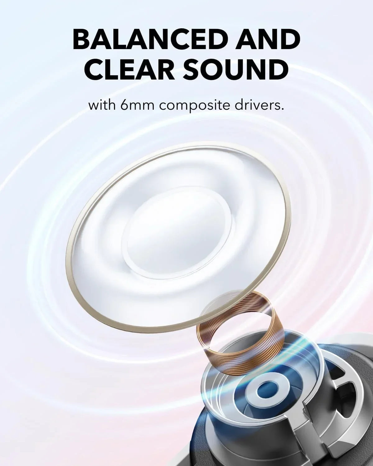 soundcore A30i - أبيض