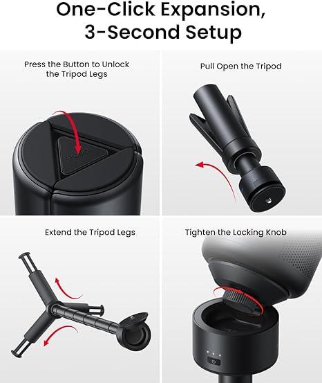 Nebula Capsule Battery Tripods