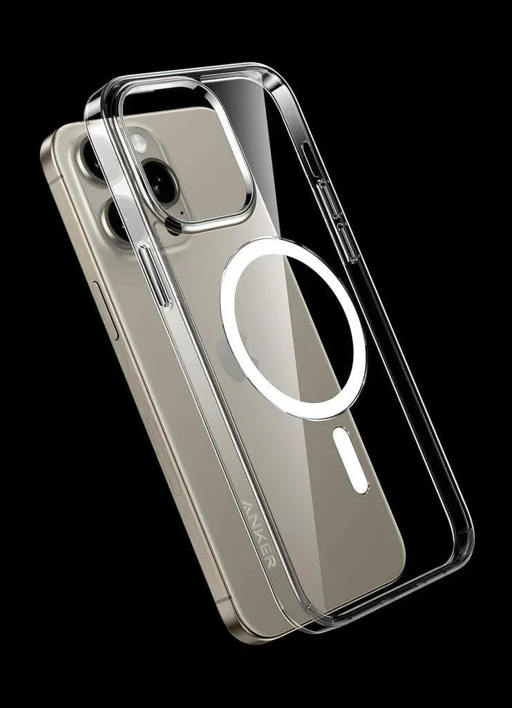 Anker iPhone 15 Pro Max Clear Magnetic Phone Case Clear - Anker Kuwait