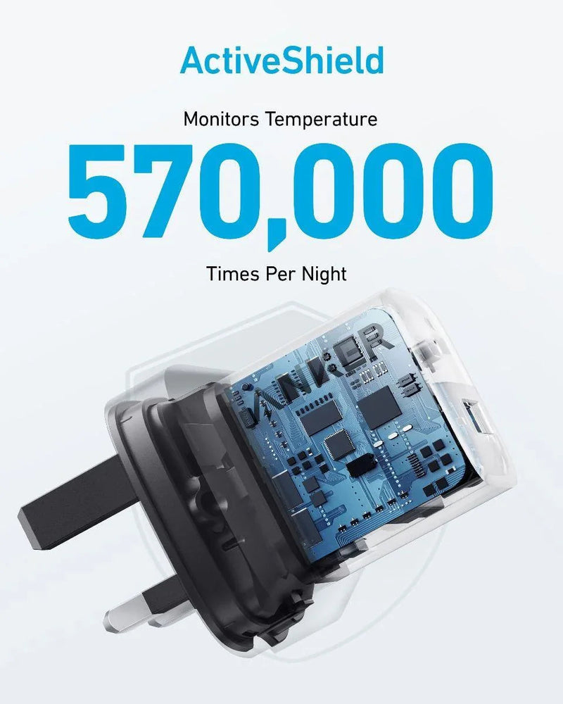 Anker 323 Charger (33W) - Black - Anker Kuwait