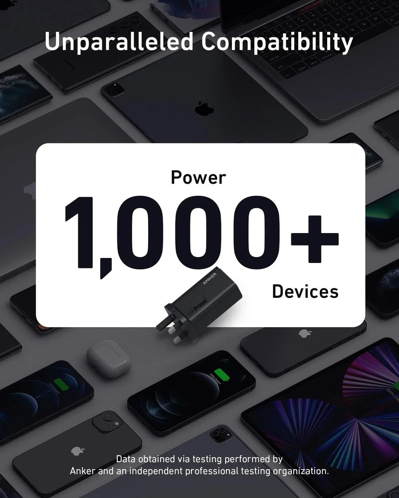 Anker 737 Charger (GaNPrime 120W) -Black - Anker Kuwait