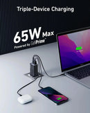 Anker 735 Charger (GaNPrime 65W) -Black - Anker Kuwait