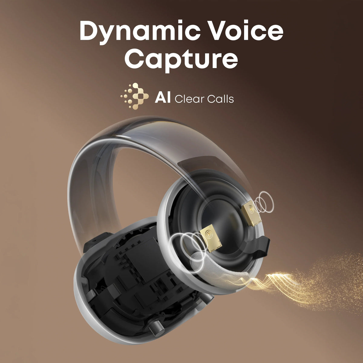 Soundcore AeroClip - أبيض