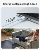 Anker Powerline 544 USB-C to USB-C Cable 140W (Bio-Based)-Blue - Anker Kuwait