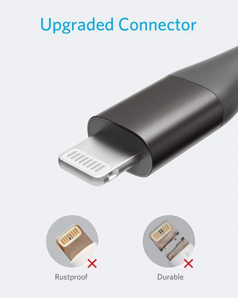 Anker PowerLine+ II Lightning C89 -Black - Anker Kuwait