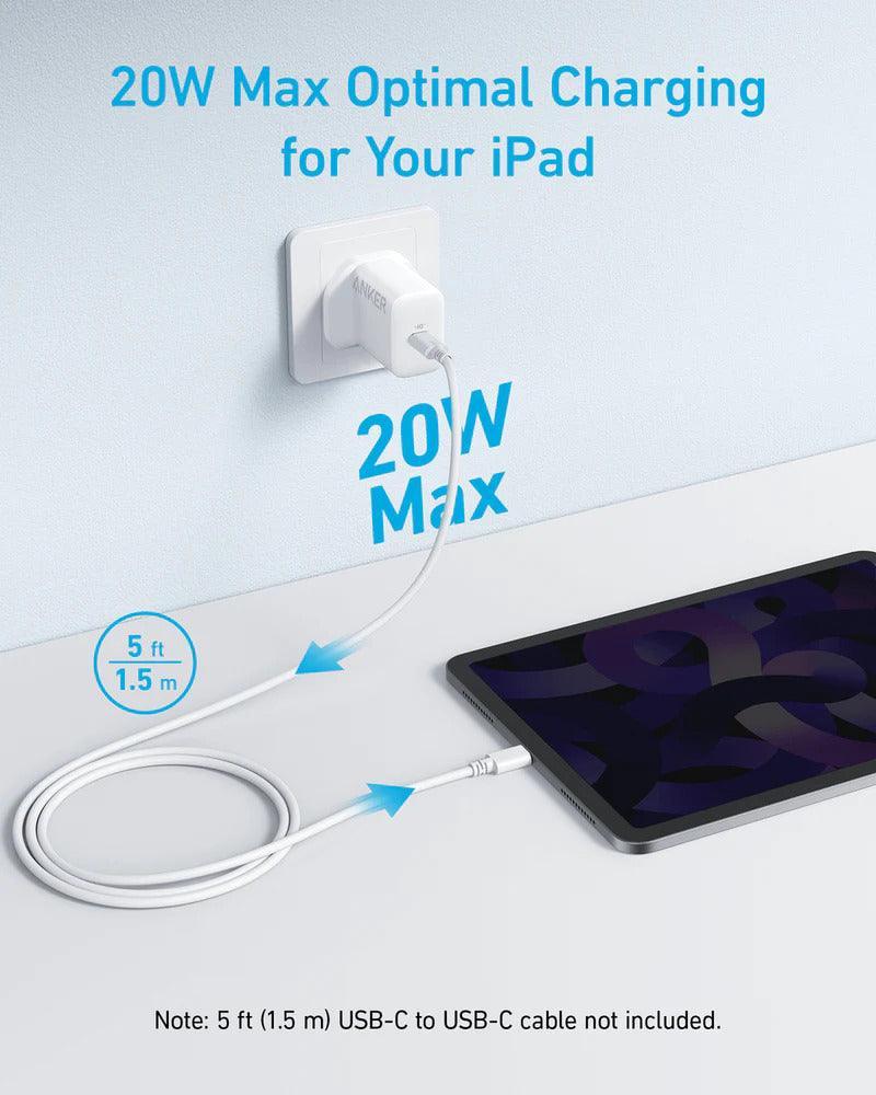 Anker 312 Charger 20W -White - Anker Kuwait