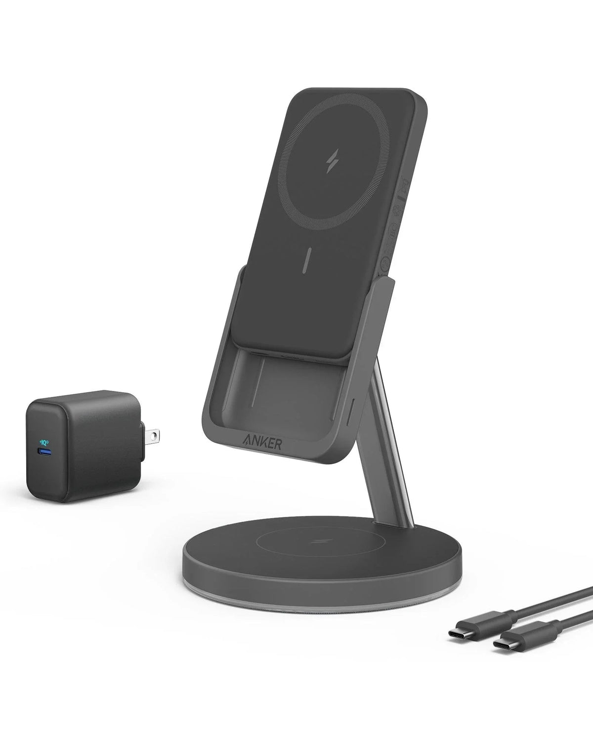 Anker 633 Magnetic Wireless Charger (MagGo) 5K -Black - Anker Kuwait