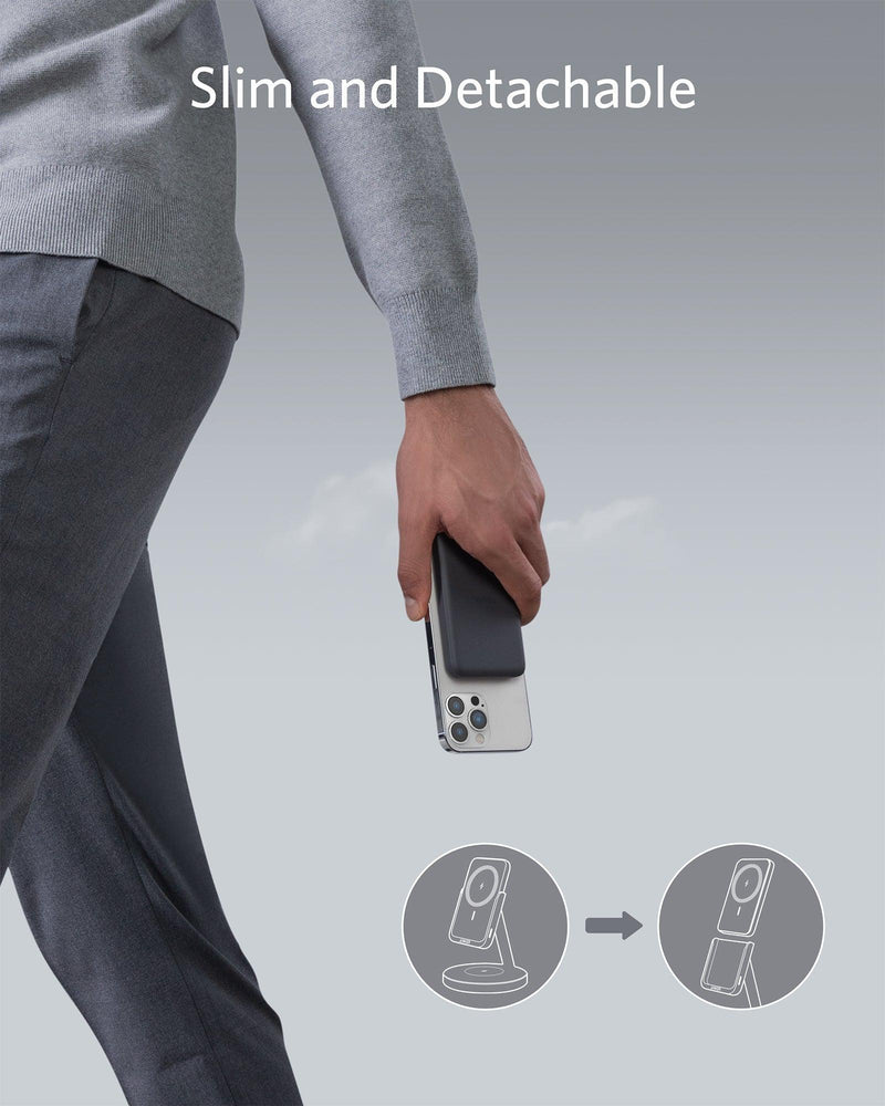 Anker 633 Magnetic Wireless Charger (MagGo) 5K -Black - Anker Kuwait