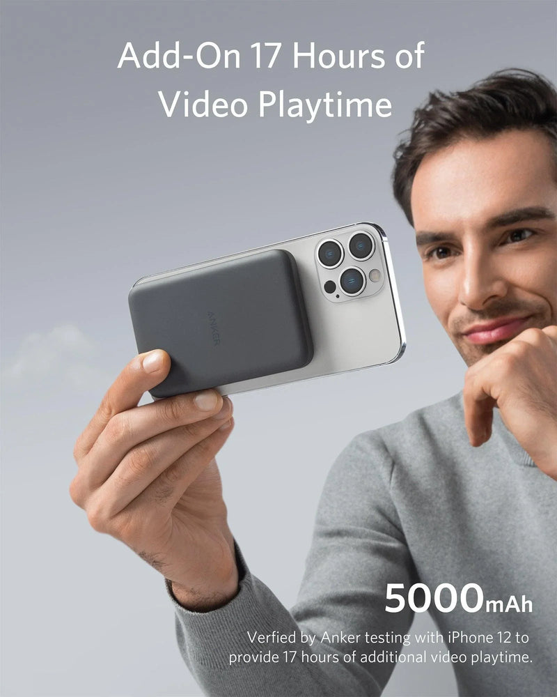 Anker 633 Magnetic Wireless Charger (MagGo) 5K -Black - Anker Kuwait