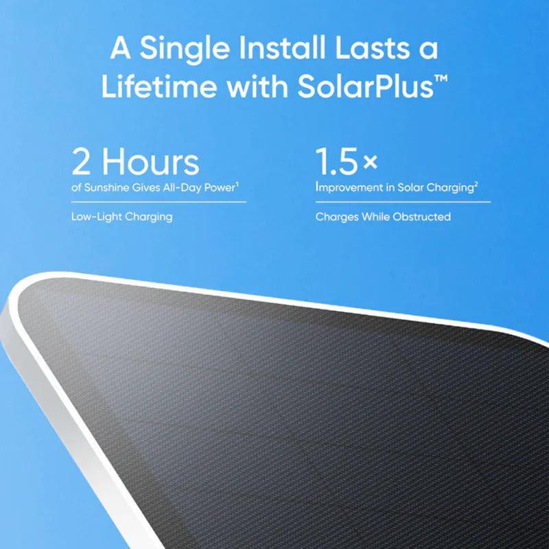 Eufy 3K Daul Cameras Pan and Tilt SoloCam S340 -Black+White - Anker Kuwait