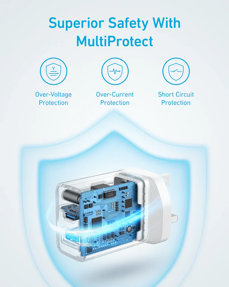 Anker Select Charger (20W, 2-Port) -White - Anker Kuwait