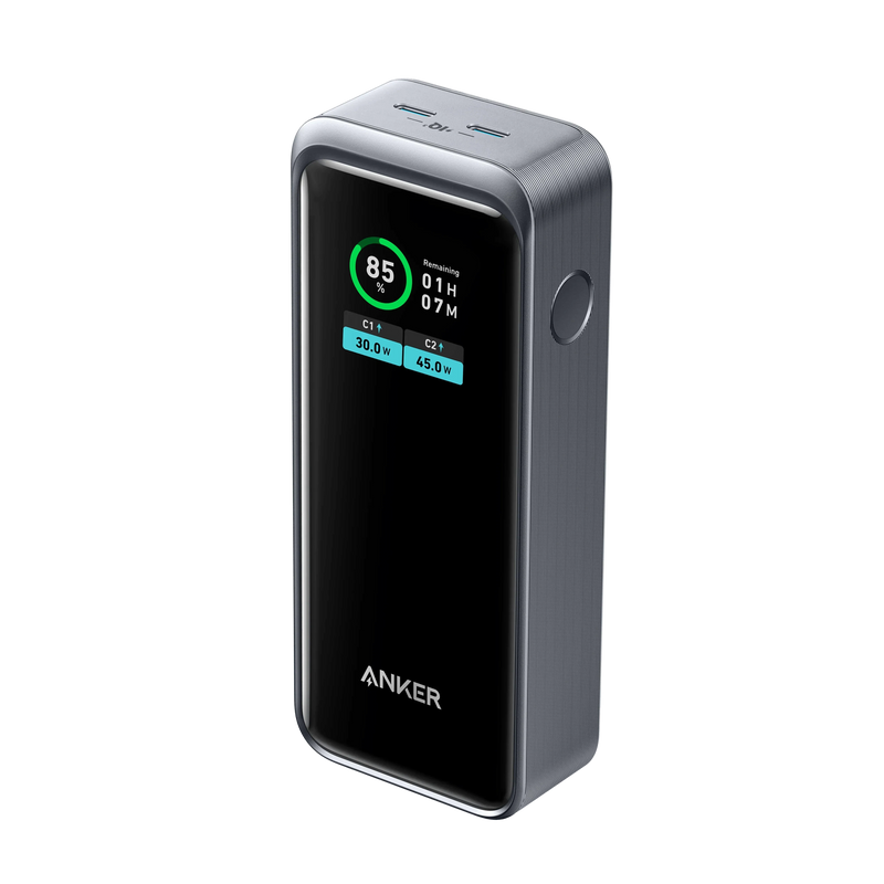 Anker 723 Power Bank(Powre Core 12K) 130W (2C) -Black - Anker Kuwait