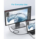 Anker HDMI 2.1 Cable (1.8m/6ft) 8K -Black - Anker Kuwait