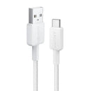 Anker 322 USB-A to USB-C Cable Braided (1.8m/6ft) -White