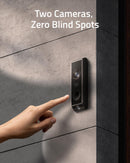 Eufy Video Doorbell Dual Camera 2K with HomeBase -Black - Anker Kuwait