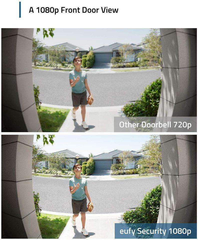 Eufy Video Doorbell 1080p (Battery-Powered) -Black - Anker Kuwait