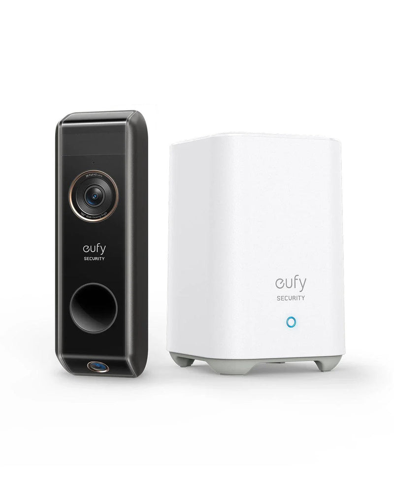 Eufy Video Doorbell Dual Camera 2K with HomeBase -Black - Anker Kuwait