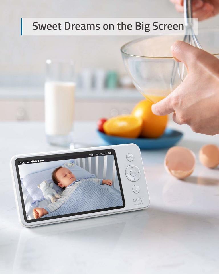 Eufy SpaceView HD Wireless Baby Monitor - Anker Kuwait