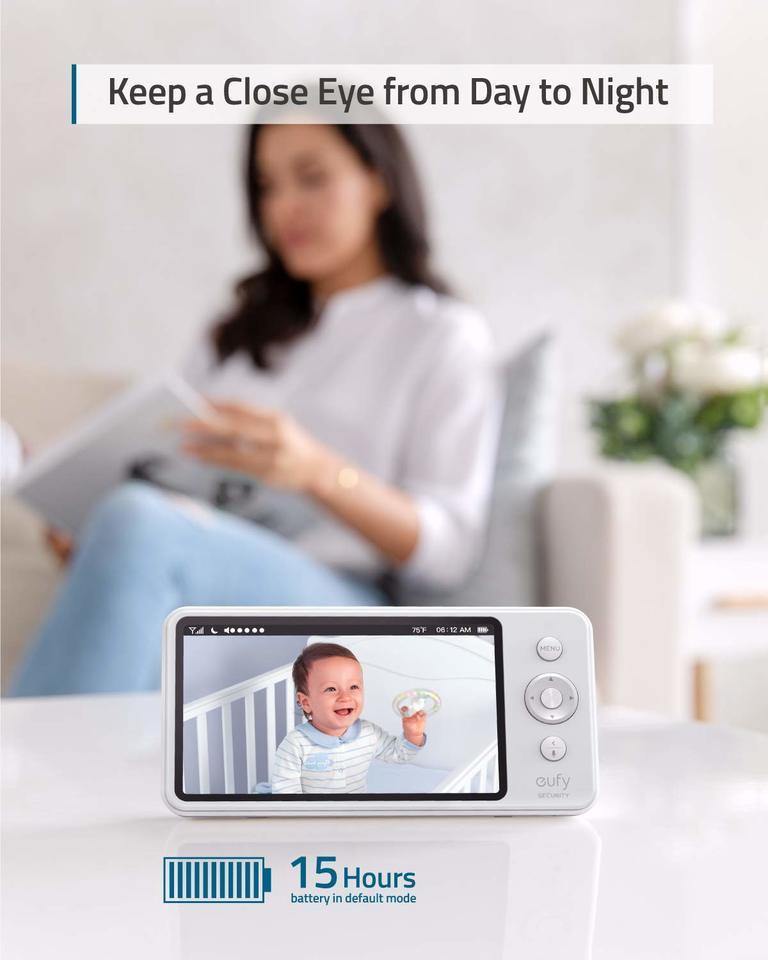 Eufy SpaceView HD Wireless Baby Monitor - Anker Kuwait