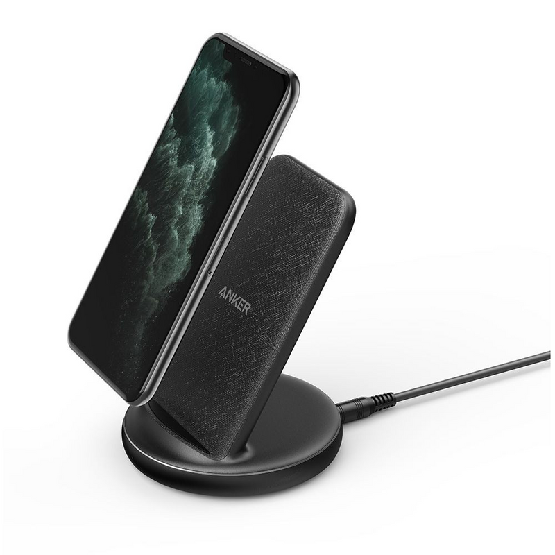 Anker PowerWave III Sense Stand 15W - Black Fabric - Anker Kuwait