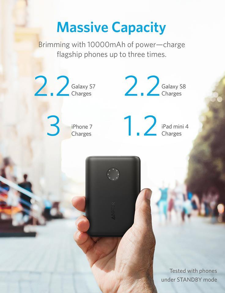 Anker PowerCore II 10000 -Black - Anker Kuwait