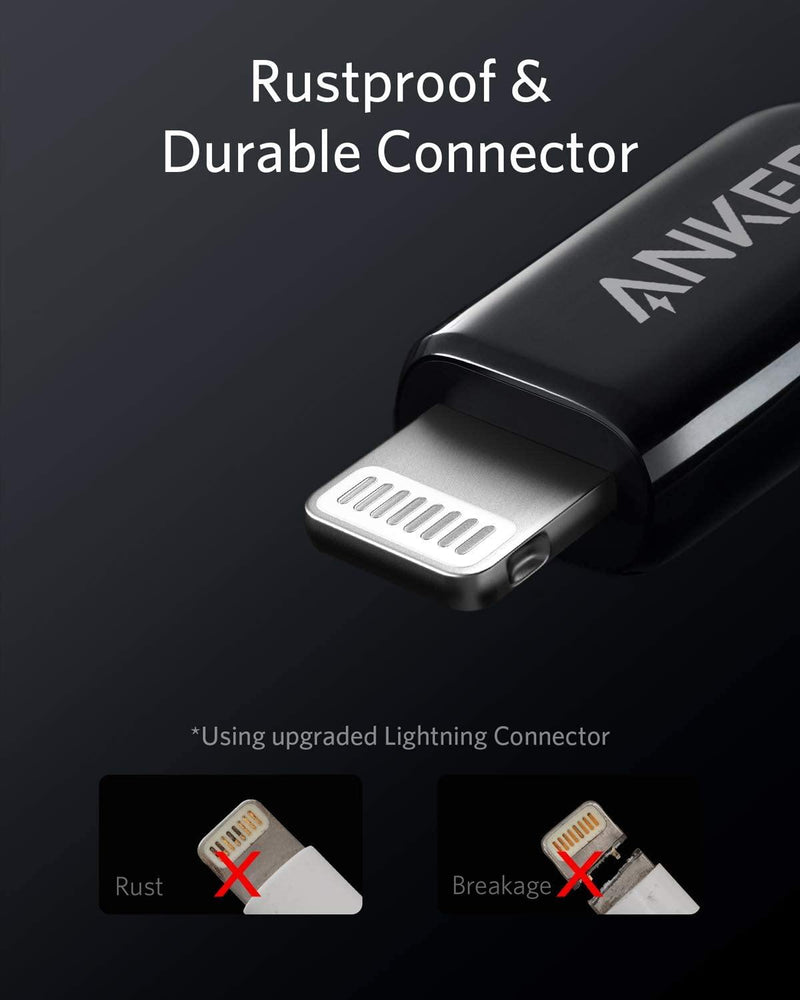 Anker PowerLine+ III lightning (180cm/6ft) - Anker Kuwait