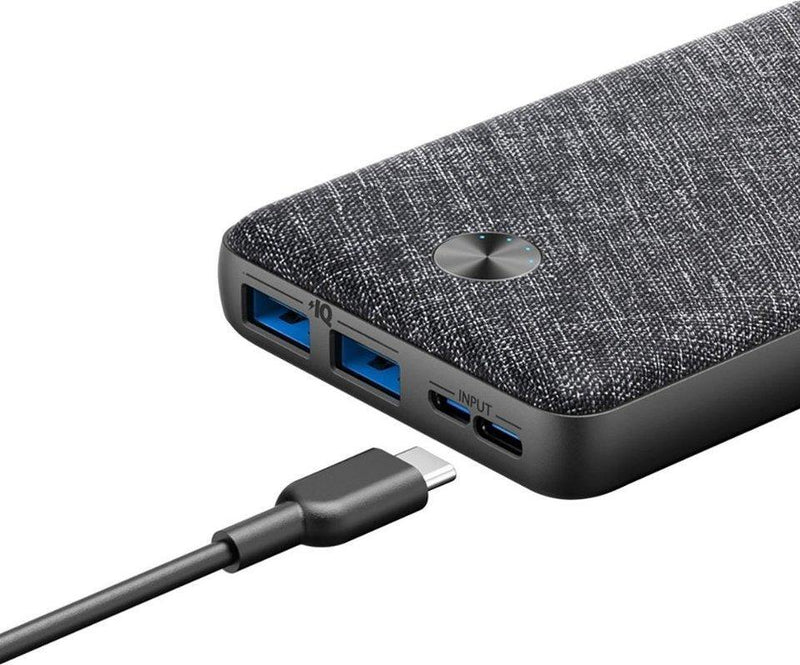 Anker PowerCore Metro 20000 - Black Fabric - Anker Kuwait