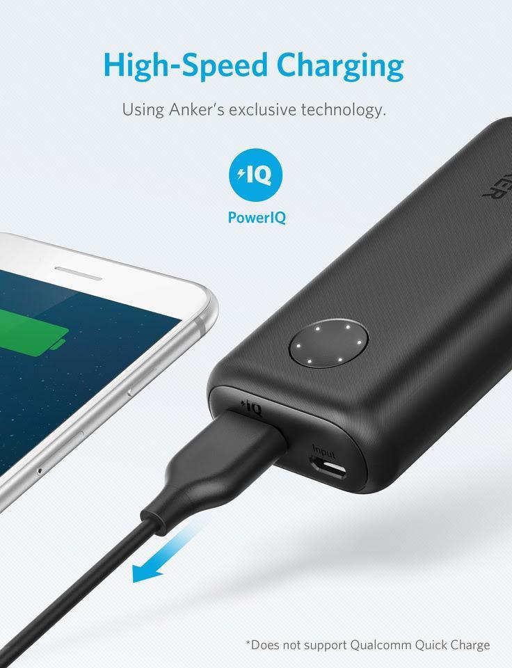 Anker PowerCore II 6700 -Black - Anker Kuwait