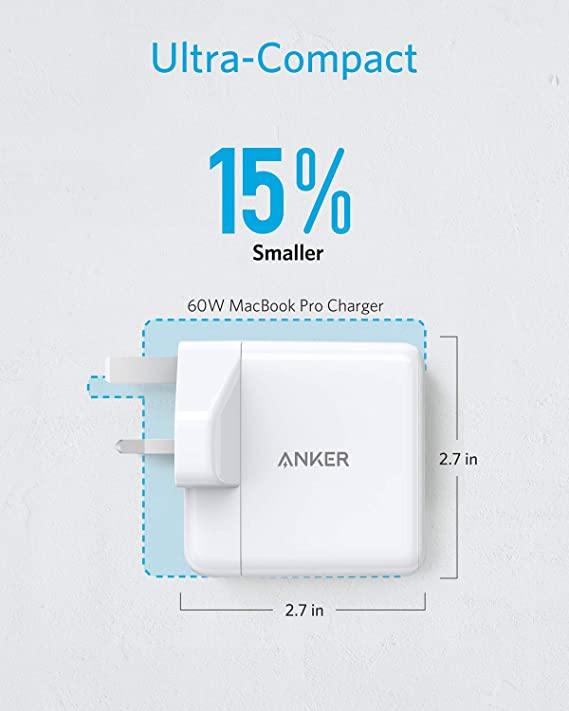 Anker PowerPort Atom PD 2 -White (60W) - Anker Kuwait