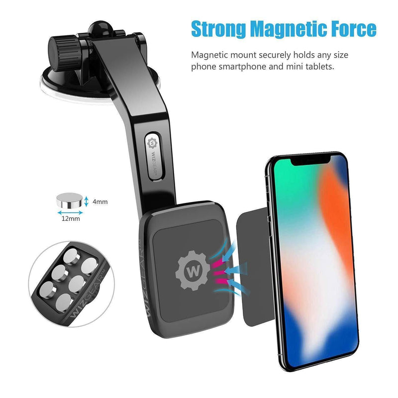 WizGear Magnetic Long Curved Car Mount - Anker Kuwait