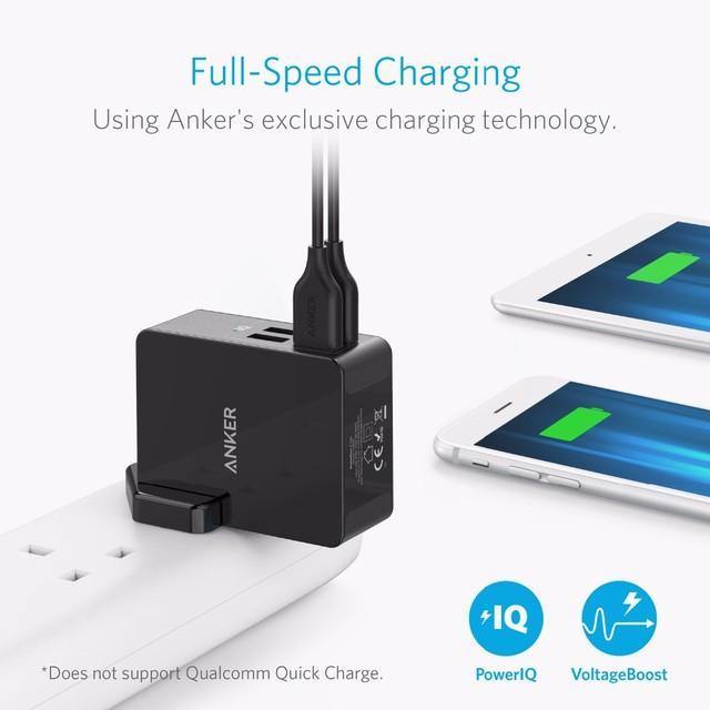 Anker PowerPort 4 Lite - Anker Kuwait